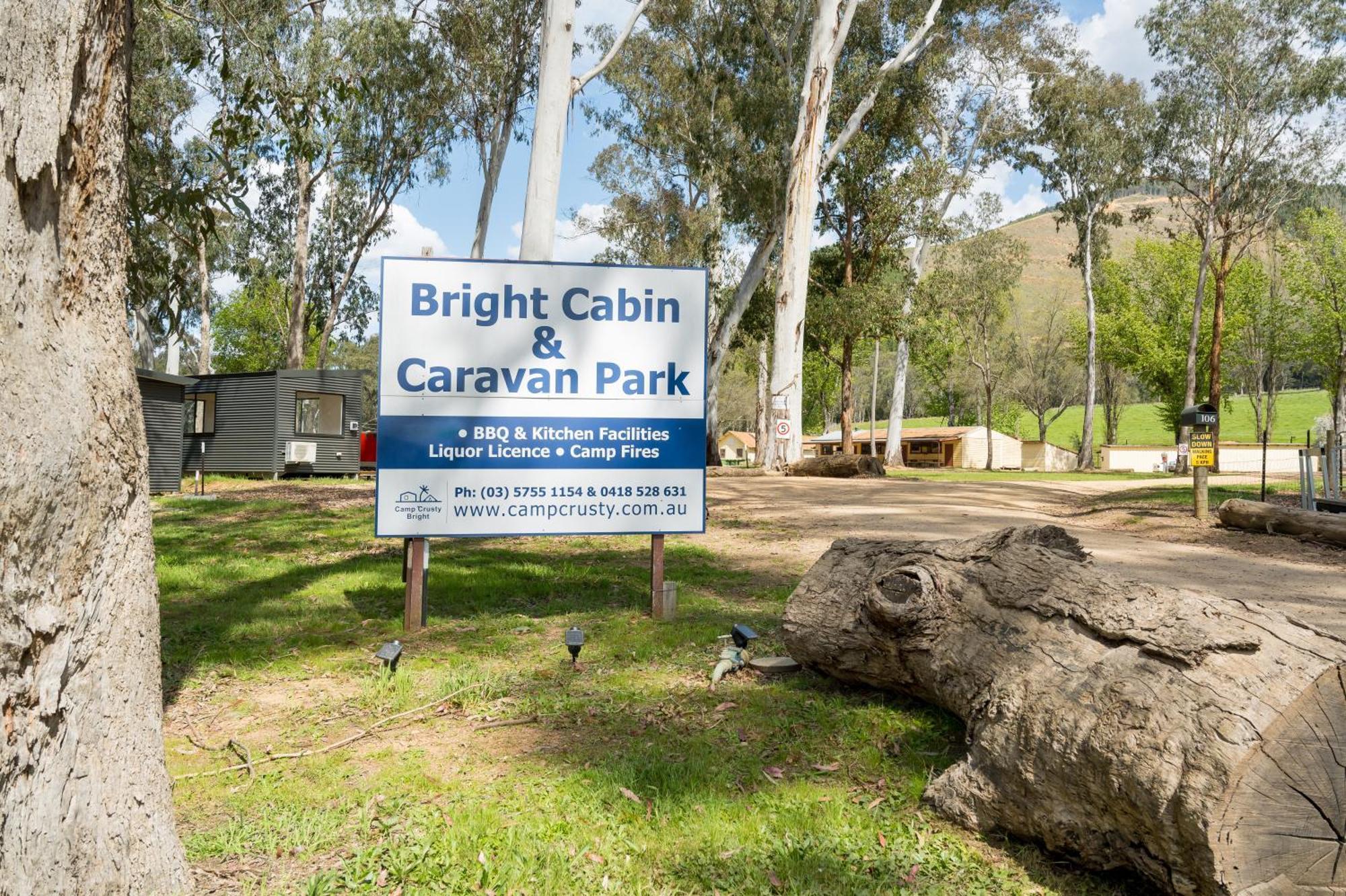 Bright Cabin Park Exterior foto